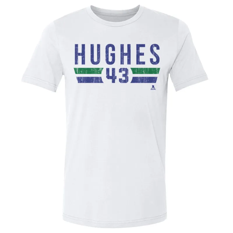 Quinn Hughes Vancouver Font sold by 500 Level