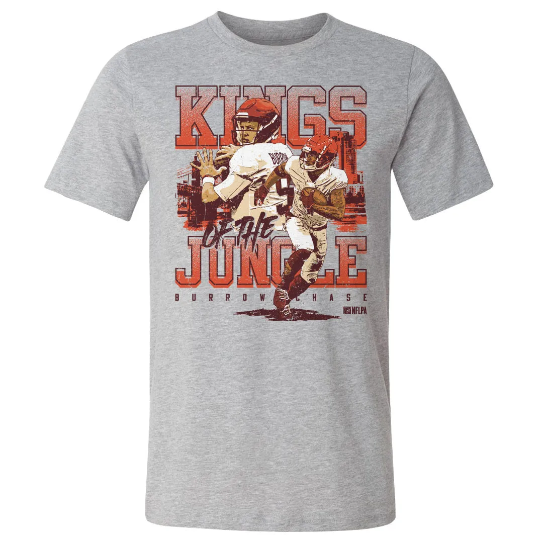 Joe Burrow & Ja'Marr Chase Cincinnati Kings Of The Jungle WHT sold by 500 Level