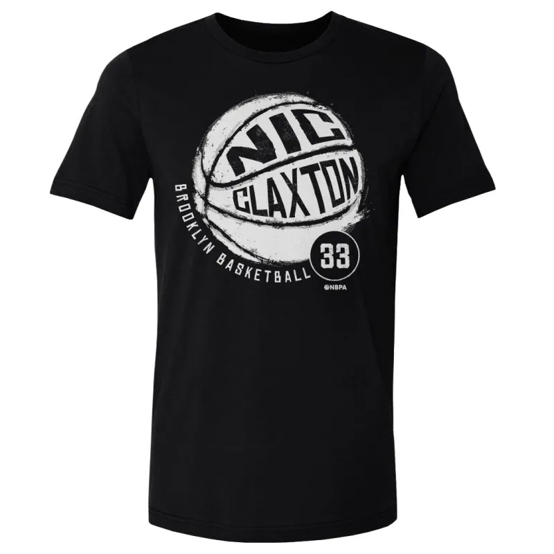 Nic Claxton Brooklyn Basketball WHT sold by 500 Level