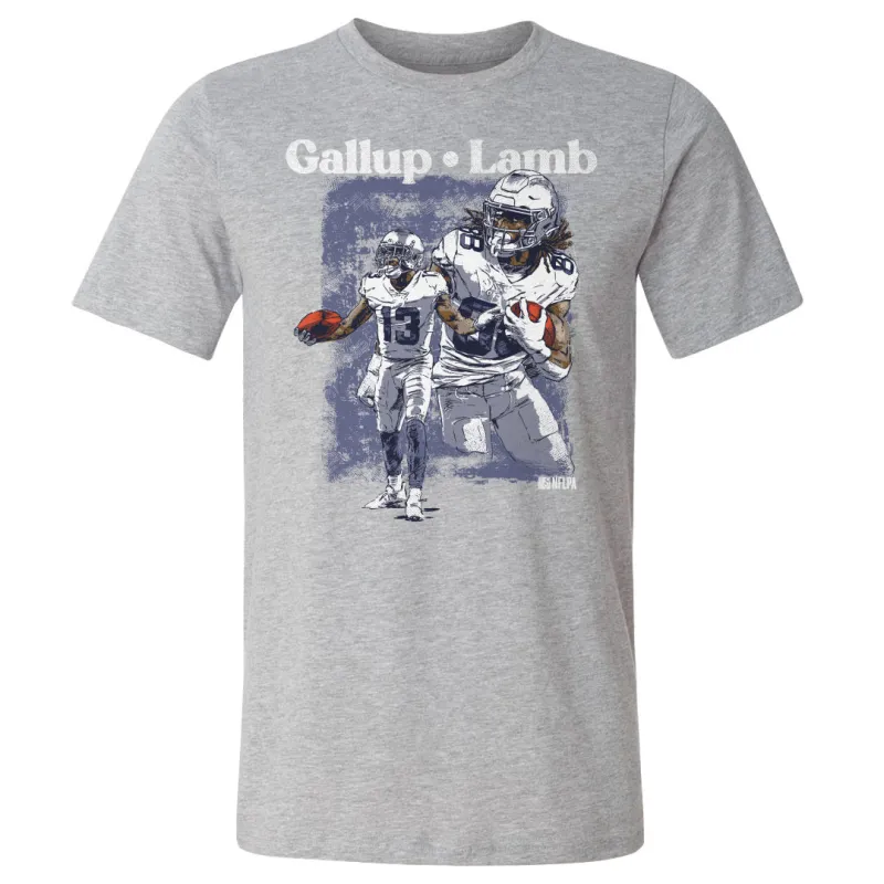 CeeDee Lamb & Michael Gallup Dallas Duo WHT sold by 500 Level