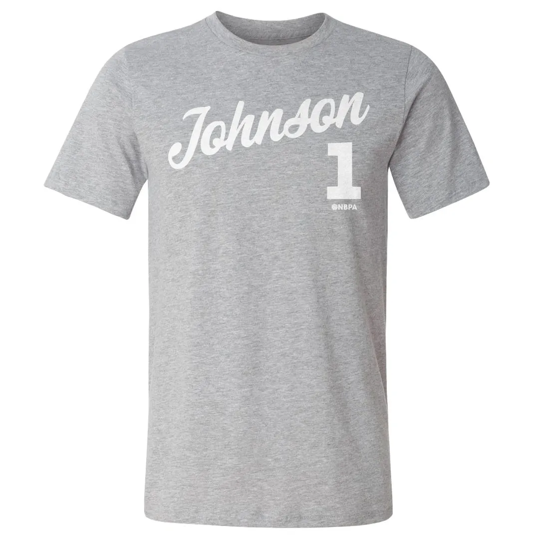 Jalen Johnson Atlanta Script WHT sold by 500 Level