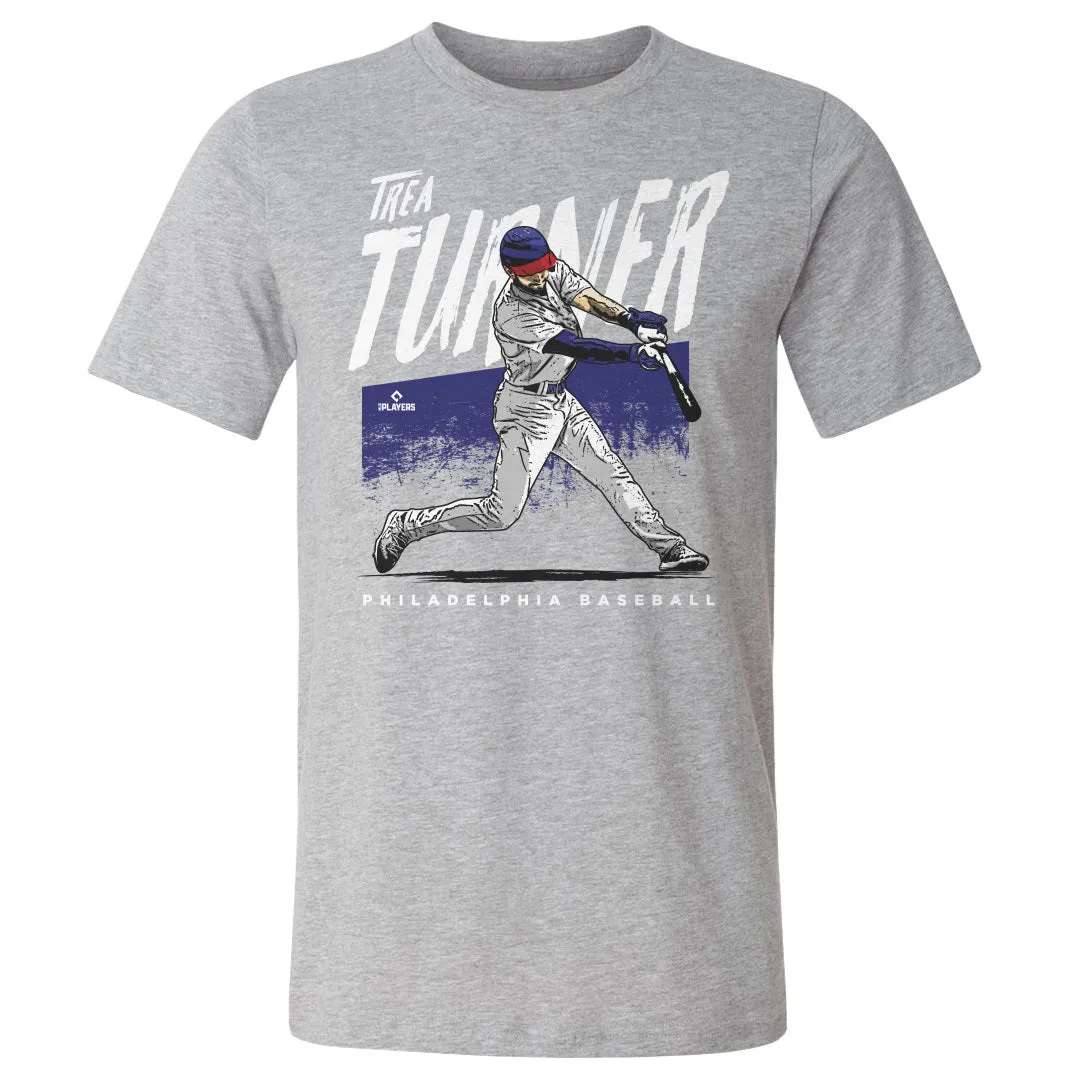 Trea Turner Philadelphia Grunge WHT sold by 500 Level product image thumbnail 2