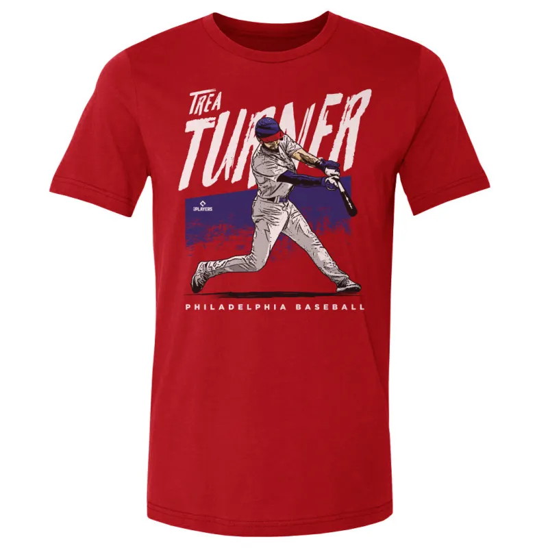 Trea Turner Philadelphia Grunge WHT sold by 500 Level