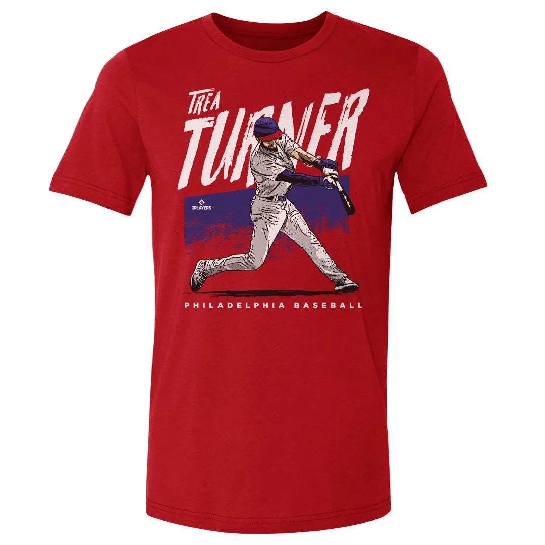 Trea Turner Philadelphia Grunge WHT sold by 500 Level