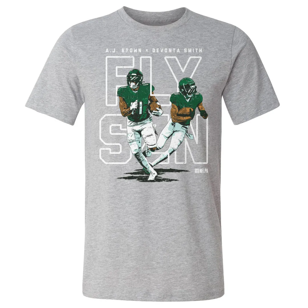 A.J. Brown & DeVonta Smith Philadelphia Fly SZN WHT sold by 500 Level