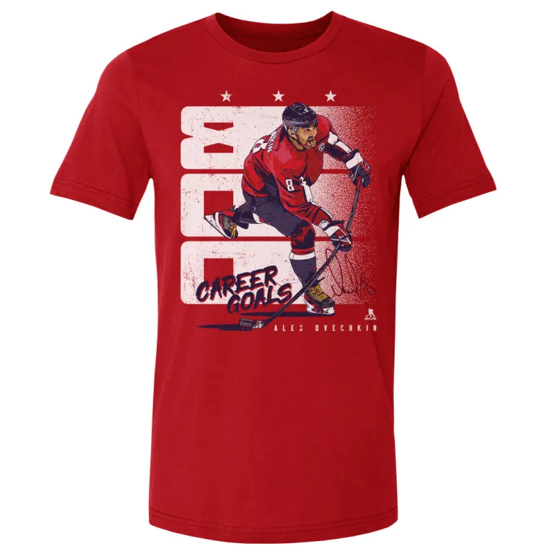 Alex Ovechkin Washington 800 Goals Vertical WHT sold by 500 Level
