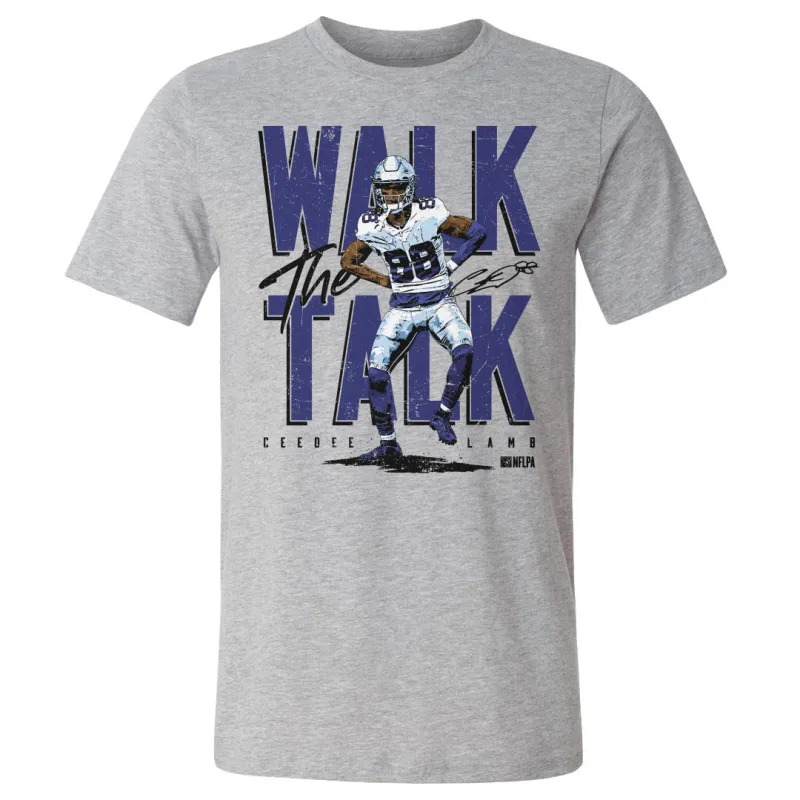 CeeDee Lamb Dallas Walk The Talk WHT sold by 500 Level