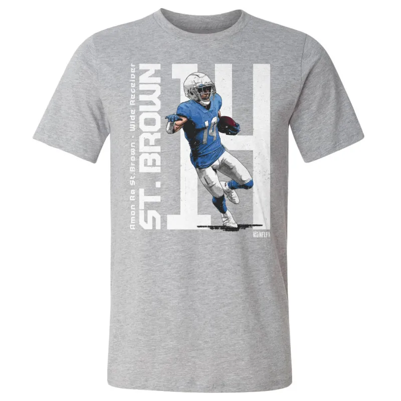 Amon-Ra St. Brown Detroit Vertical WHT sold by 500 Level