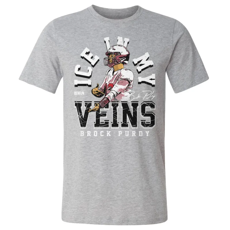 Brock Purdy San Francisco Ice In My Veins WHT sold by 500 Level