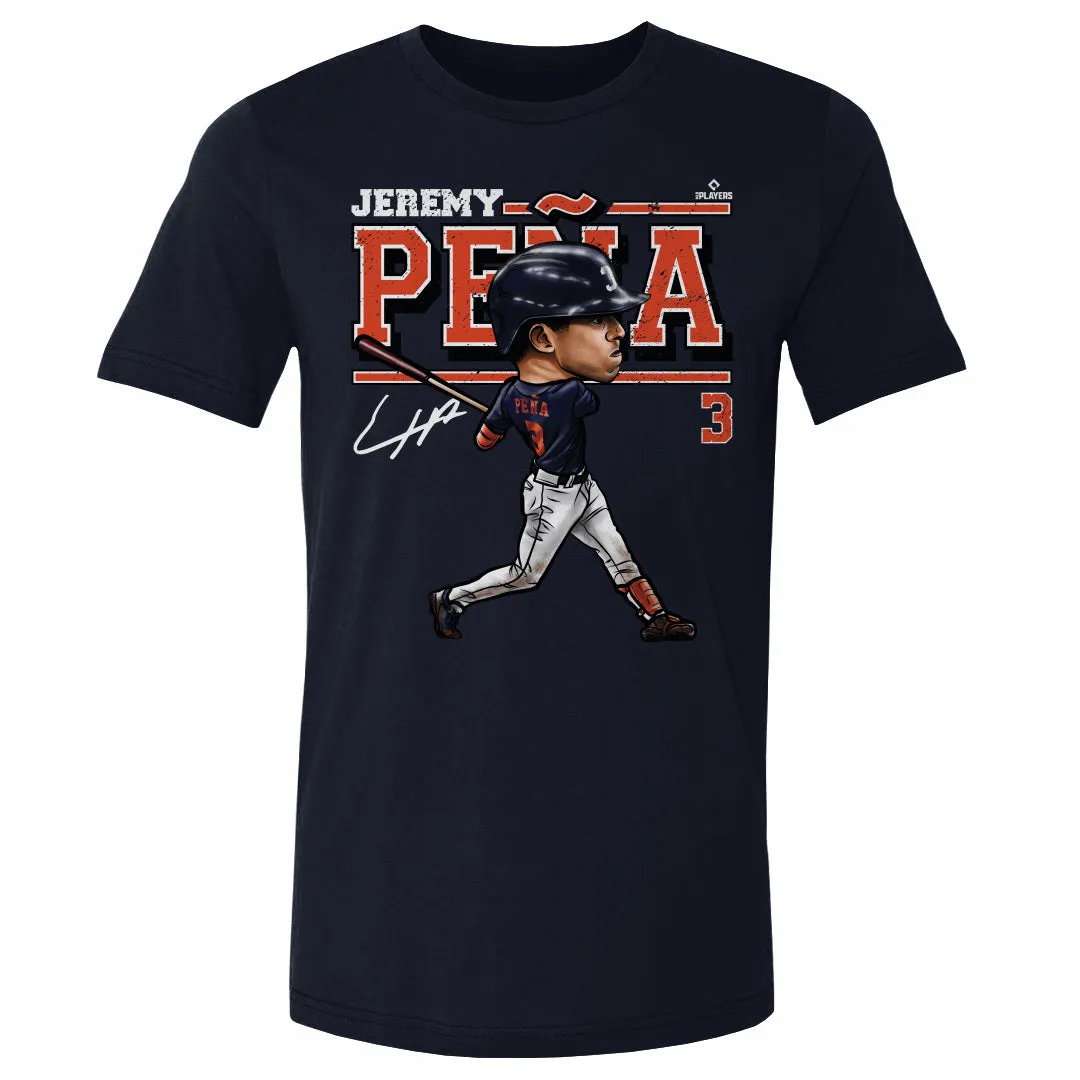 Jeremy Pena Cartoon Houston WHT sold by 500 Level