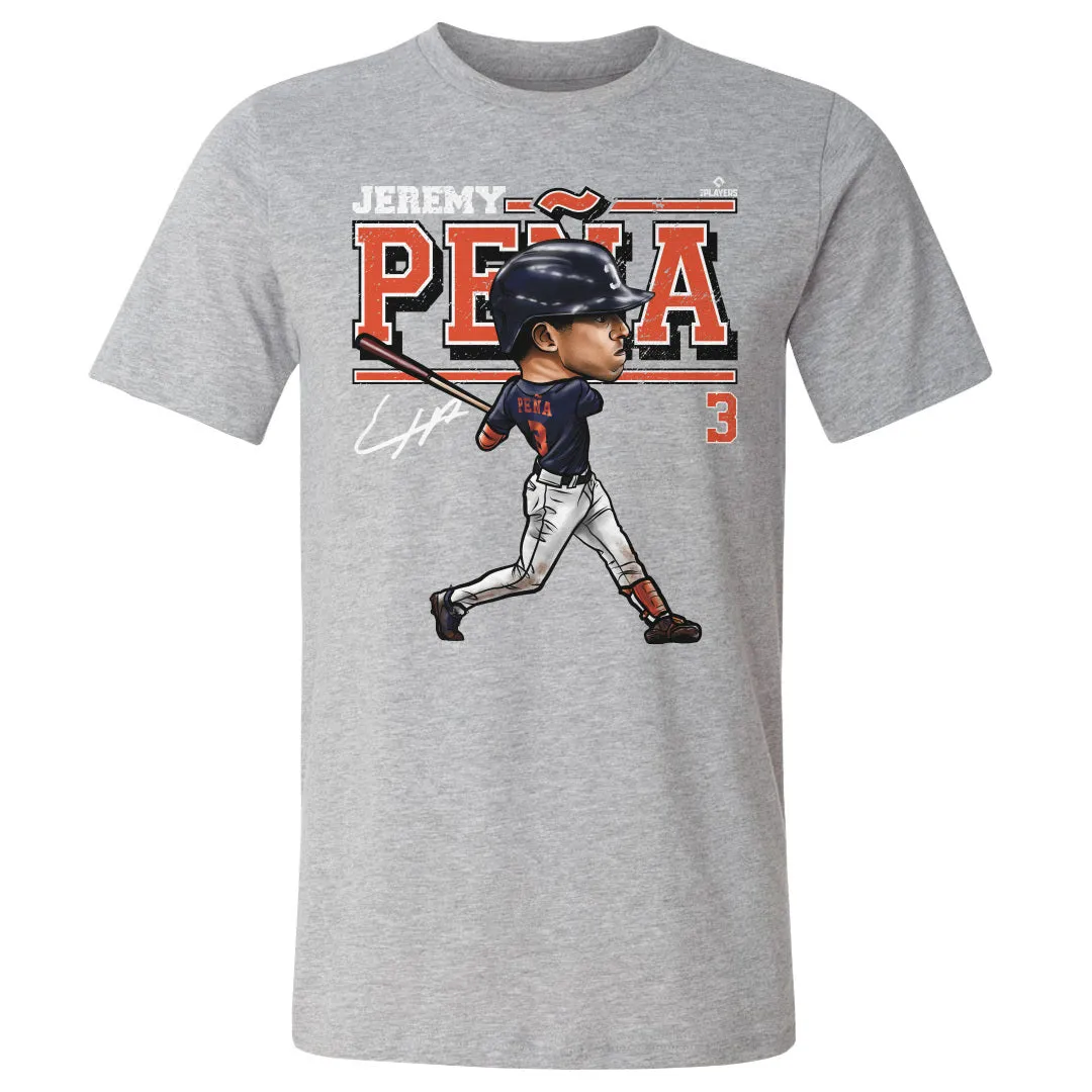 Jeremy Pena Cartoon Houston WHT sold by 500 Level product image thumbnail 2