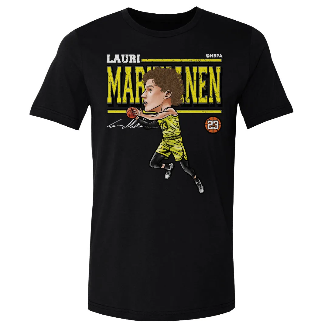 Lauri Markkanen Utah Cartoon WHT sold by 500 Level product image thumbnail 2