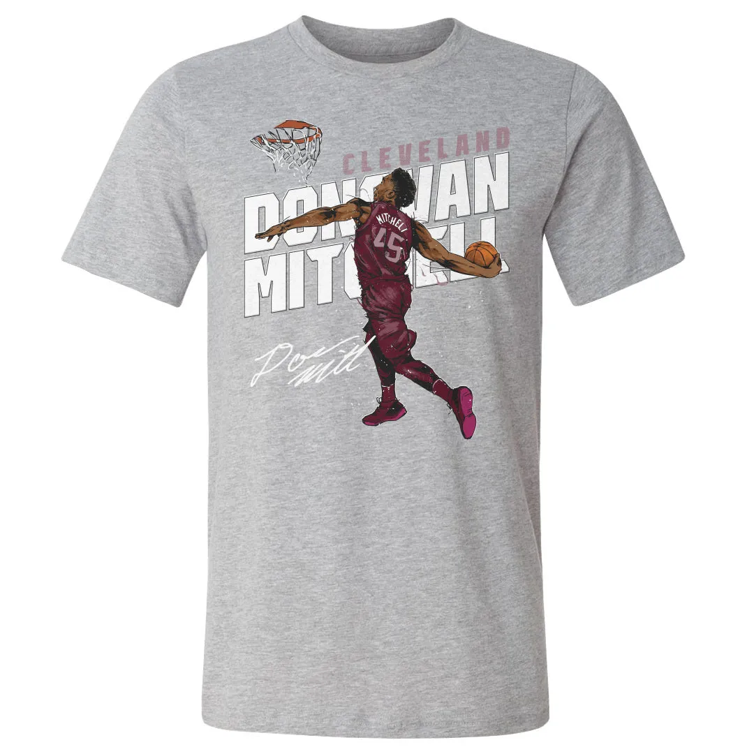 Donovan Mitchell Cleveland Slam WHT sold by 500 Level