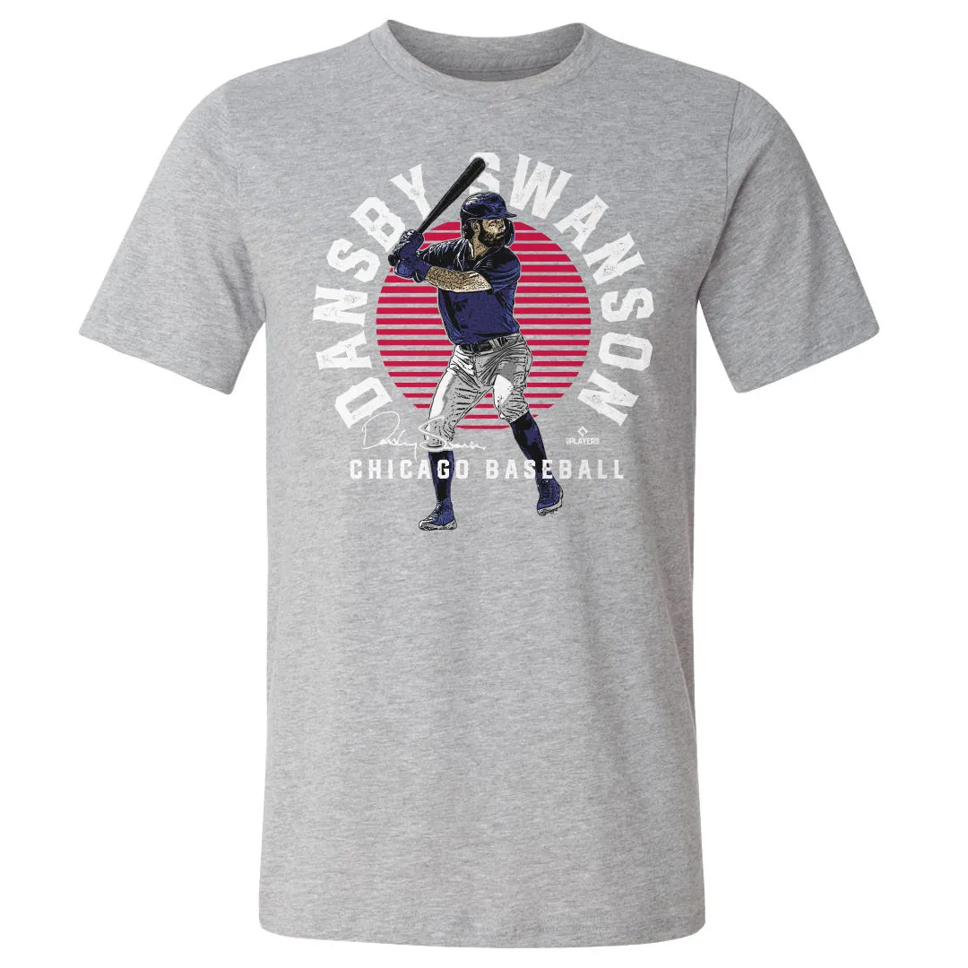 Dansby Swanson Chicago C Emblem WHT sold by 500 Level