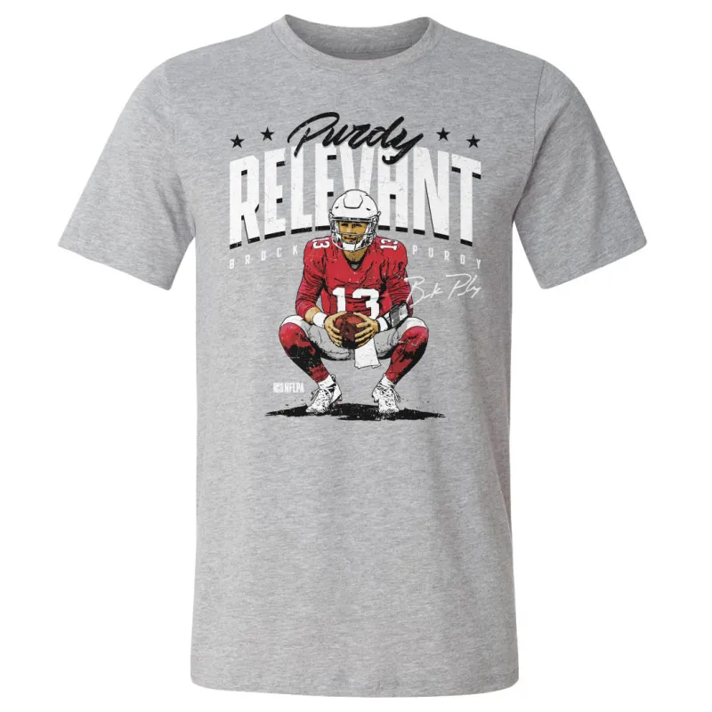 Brock Purdy San Francisco Purdy Relevant WHT sold by 500 Level