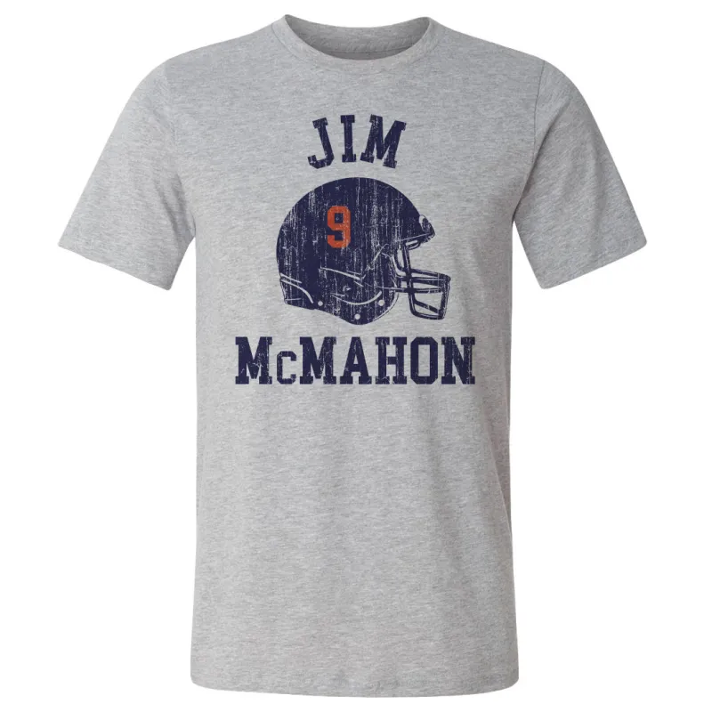 Jim McMahon Chicago Helmet Font sold by 500 Level