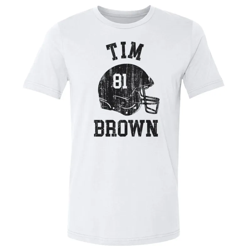 Tim Brown Oakland Helmet Font sold by 500 Level