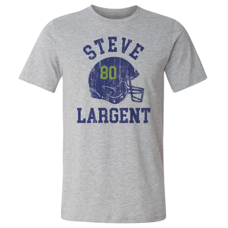 Steve Largent Seattle Helmet Font sold by 500 Level