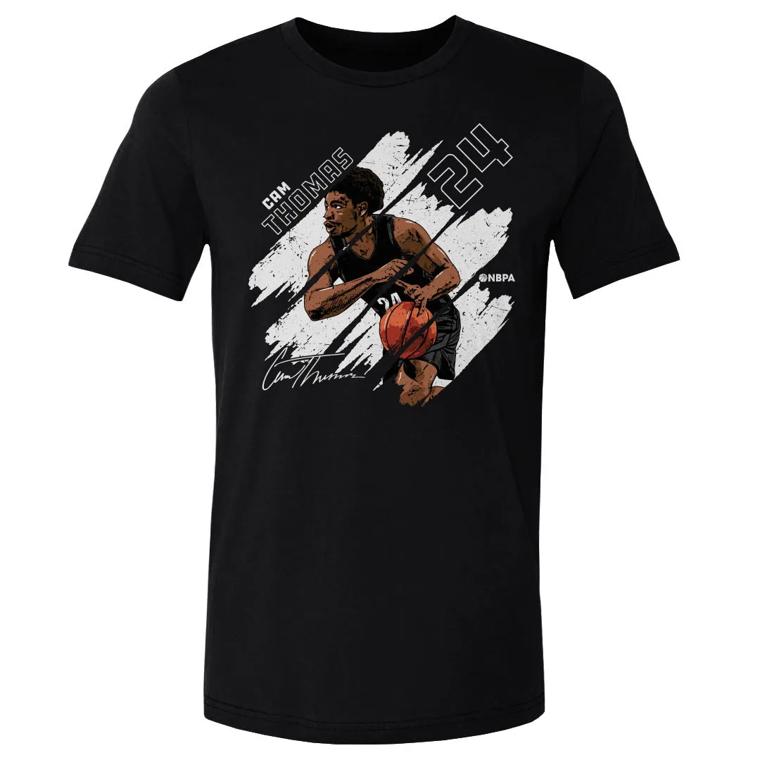 Cam Thomas Brooklyn Stripes WHT sold by 500 Level