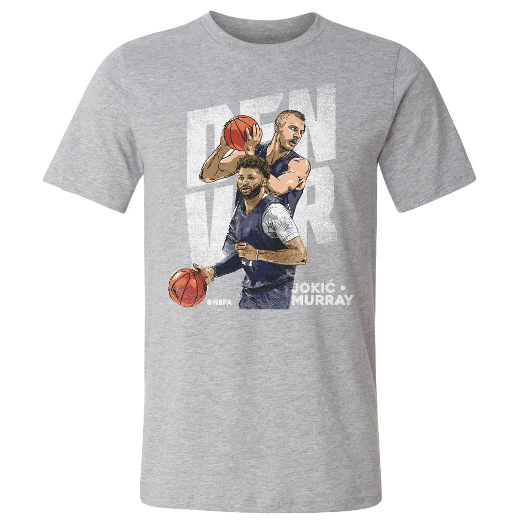 Nikola Jokic & Jamal Murray Denver Duo WHT sold by 500 Level