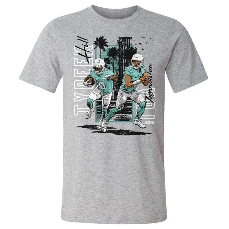 Tua Tagovailoa & Tyreek Hill Miami Duo WHT sold by 500 Level