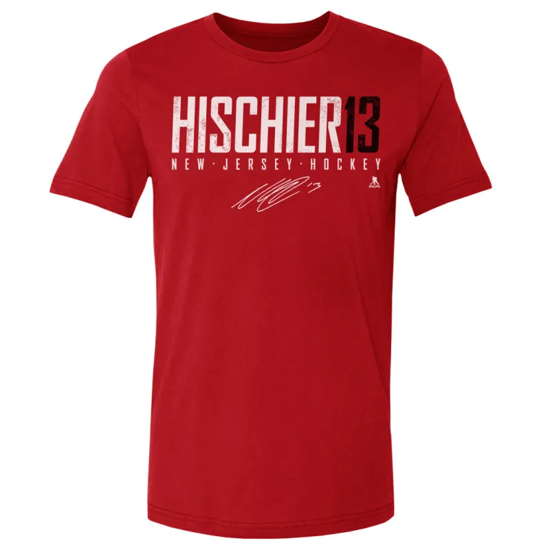 Nico Hischier New Jersey Elite WHT sold by 500 Level