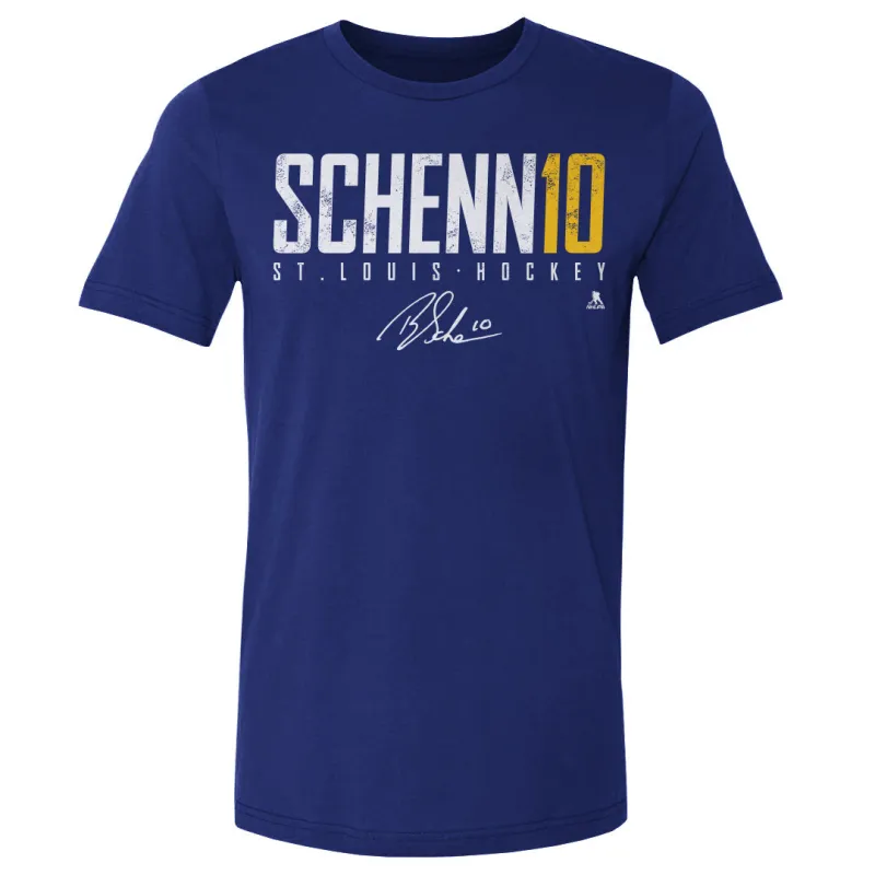 Brayden Schenn St. Louis Elite WHT made by 500 Level