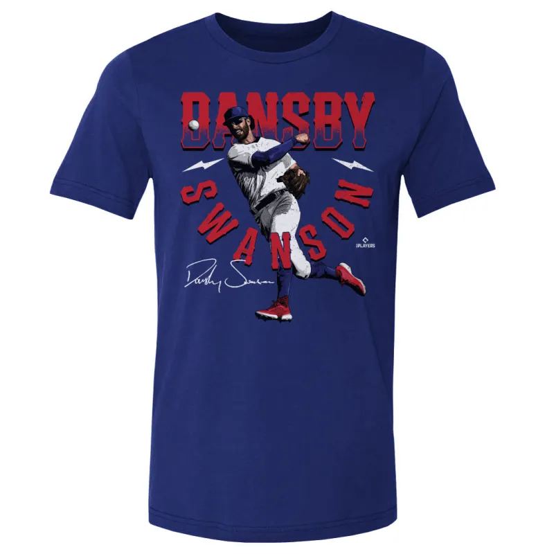 Dansby Swanson Chicago C Bold WHT sold by 500 Level