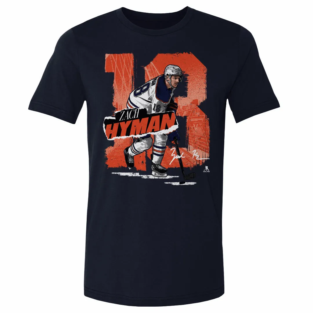 Zach Hyman Edmonton Rough WHT sold by 500 Level product image thumbnail 2