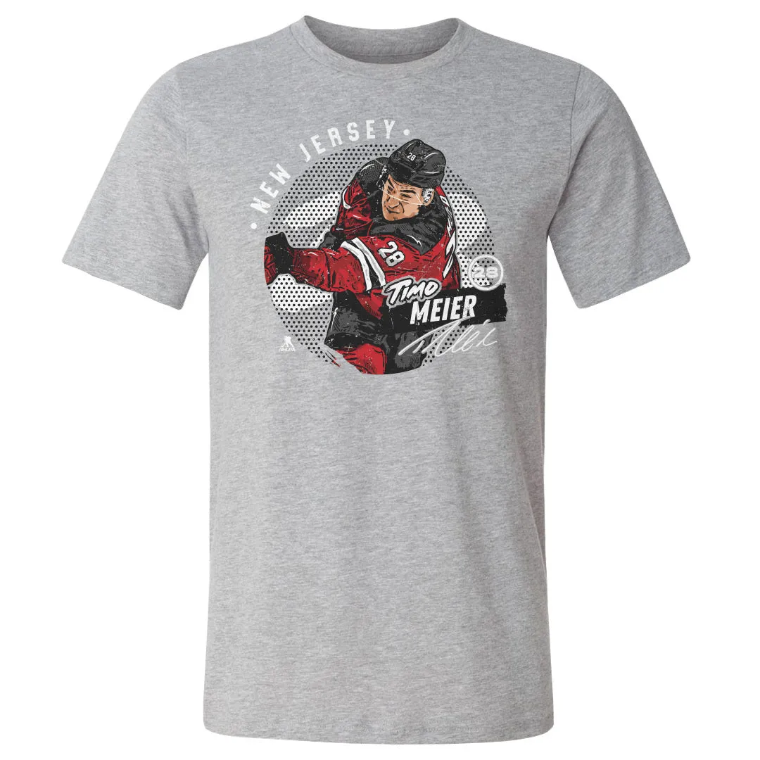 Timo Meier New Jersey Dots WHT sold by 500 Level product image thumbnail 2