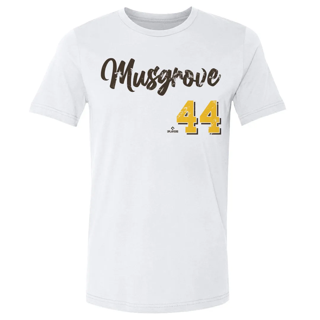 Joe Musgrove San Diego Script sold by 500 Level