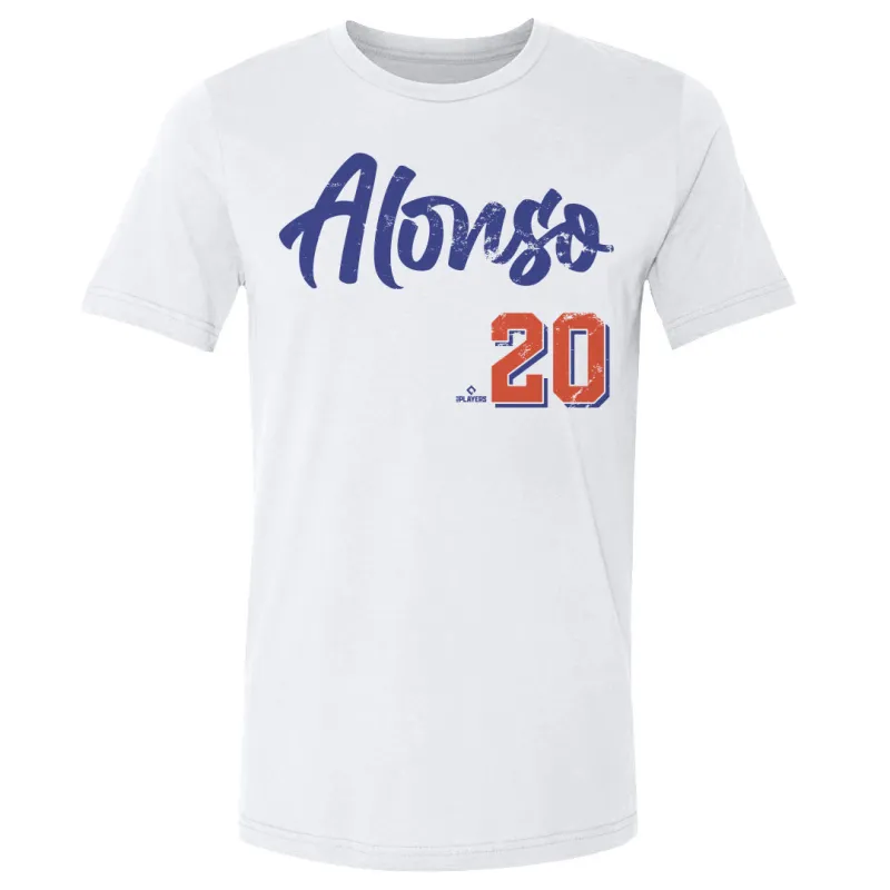 Pete Alonso New York M Script sold by 500 Level