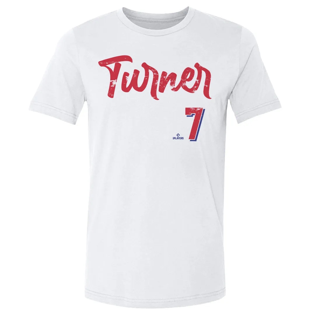 Trea Turner Philadelphia Script sold by 500 Level