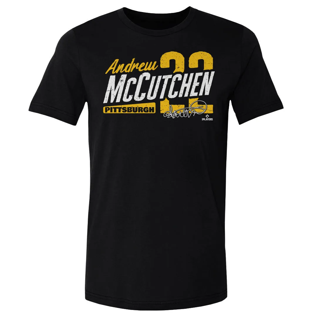 Andrew McCutchen Pittsburgh Type Slant WHT sold by 500 Level