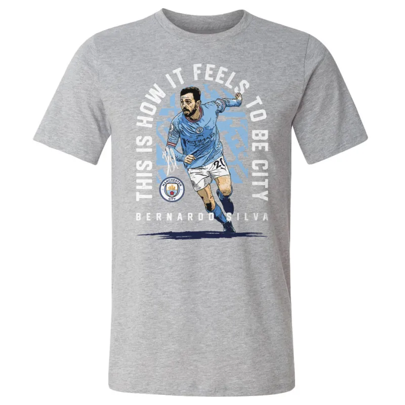 Bernardo Silva Manchester City To Be City WHT sold by 500 Level