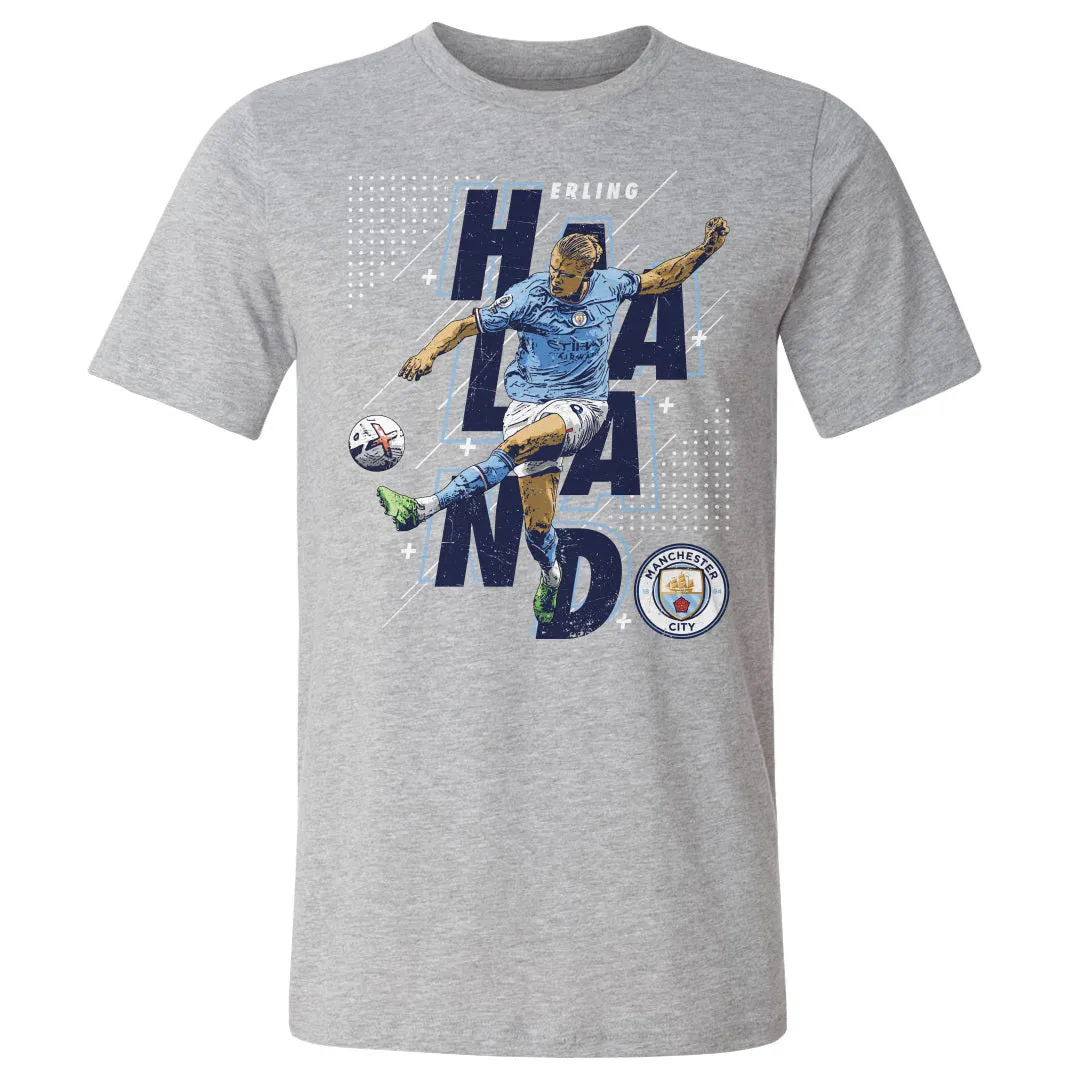 Erling Haaland Manchester City Abstract Name WHT sold by 500 Level