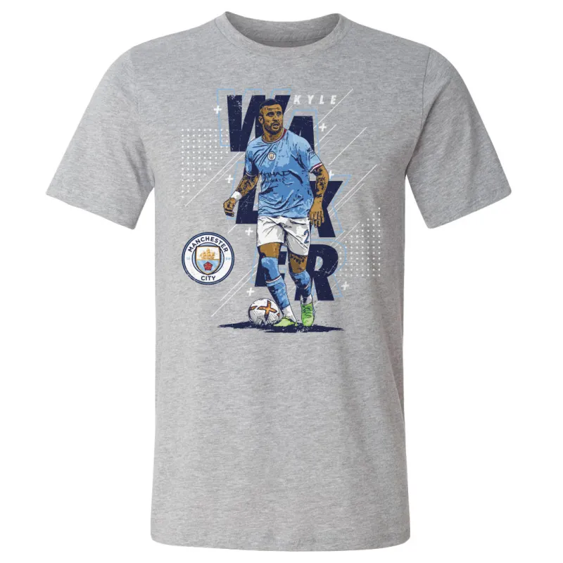 Kyle Walker Manchester City Abstract Name WHT sold by 500 Level