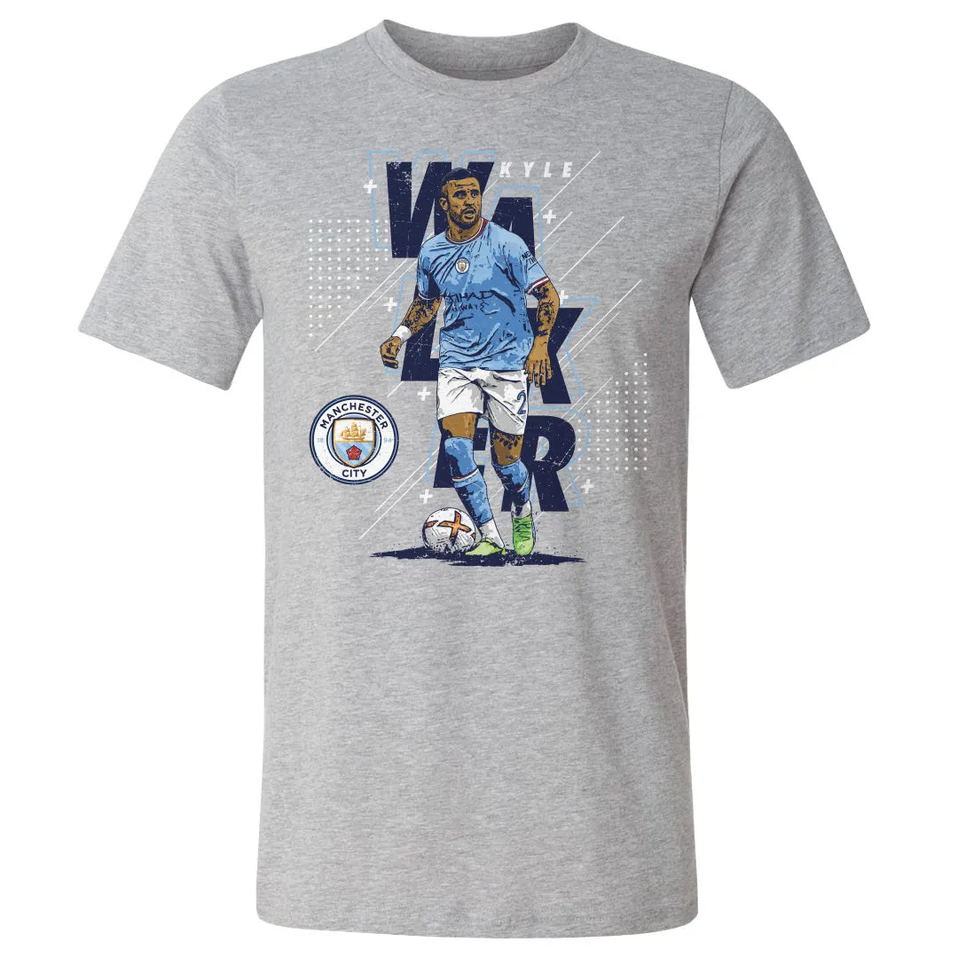 Kyle Walker Manchester City Abstract Name WHT sold by 500 Level