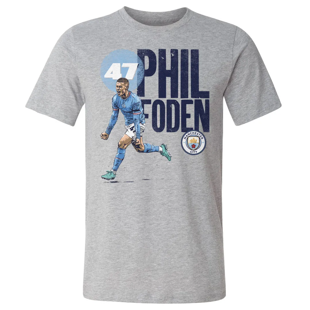 Phil Foden Manchester City Bold WHT sold by 500 Level