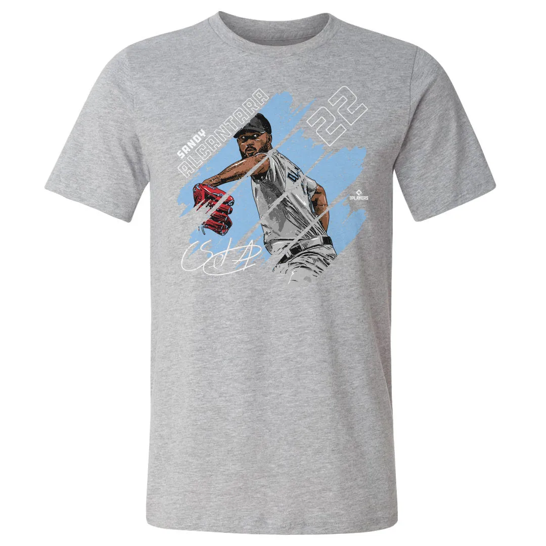 Sandy Alcantara Miami Stripes WHT sold by 500 Level