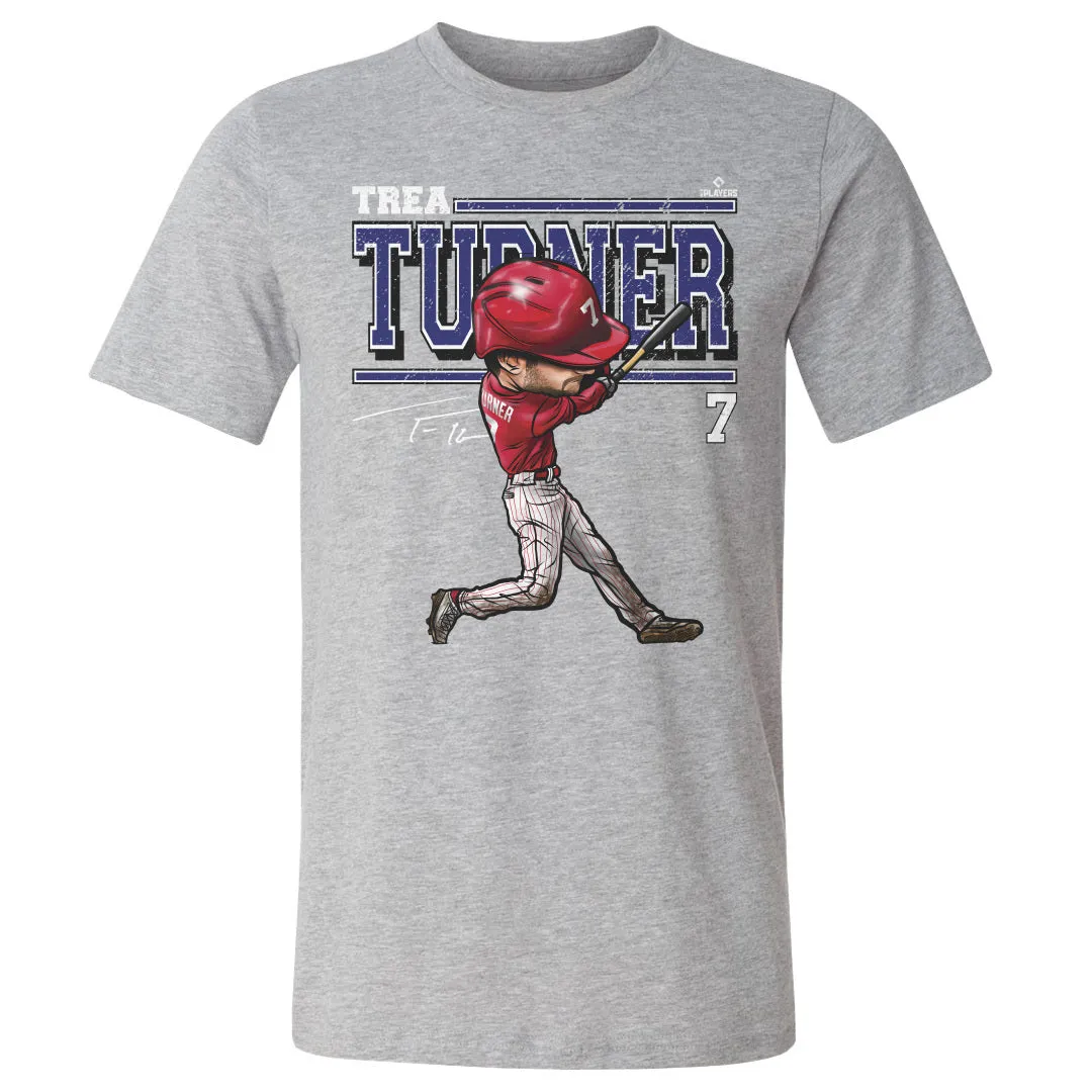 Trea Turner Philadelphia Cartoon WHT sold by 500 Level product image thumbnail 2