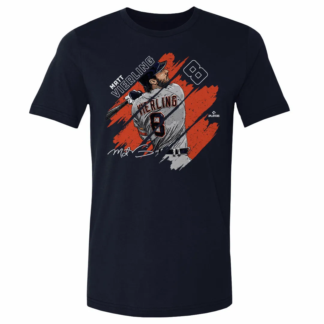 Matt Vierling Detroit Stripes WHT sold by 500 Level product image thumbnail 2