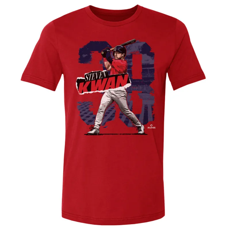 Steven Kwan Cleveland Rough WHT sold by 500 Level