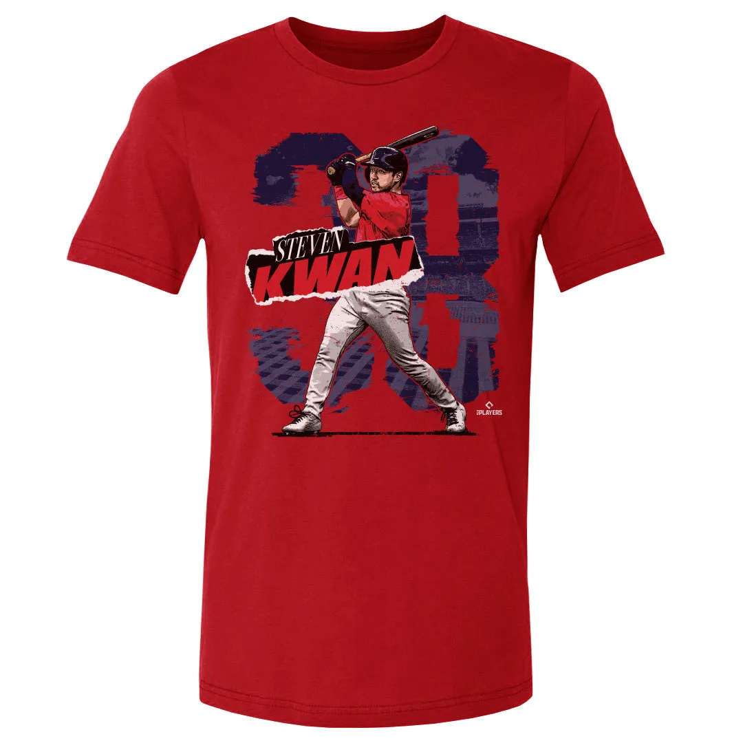 Steven Kwan Cleveland Rough WHT sold by 500 Level