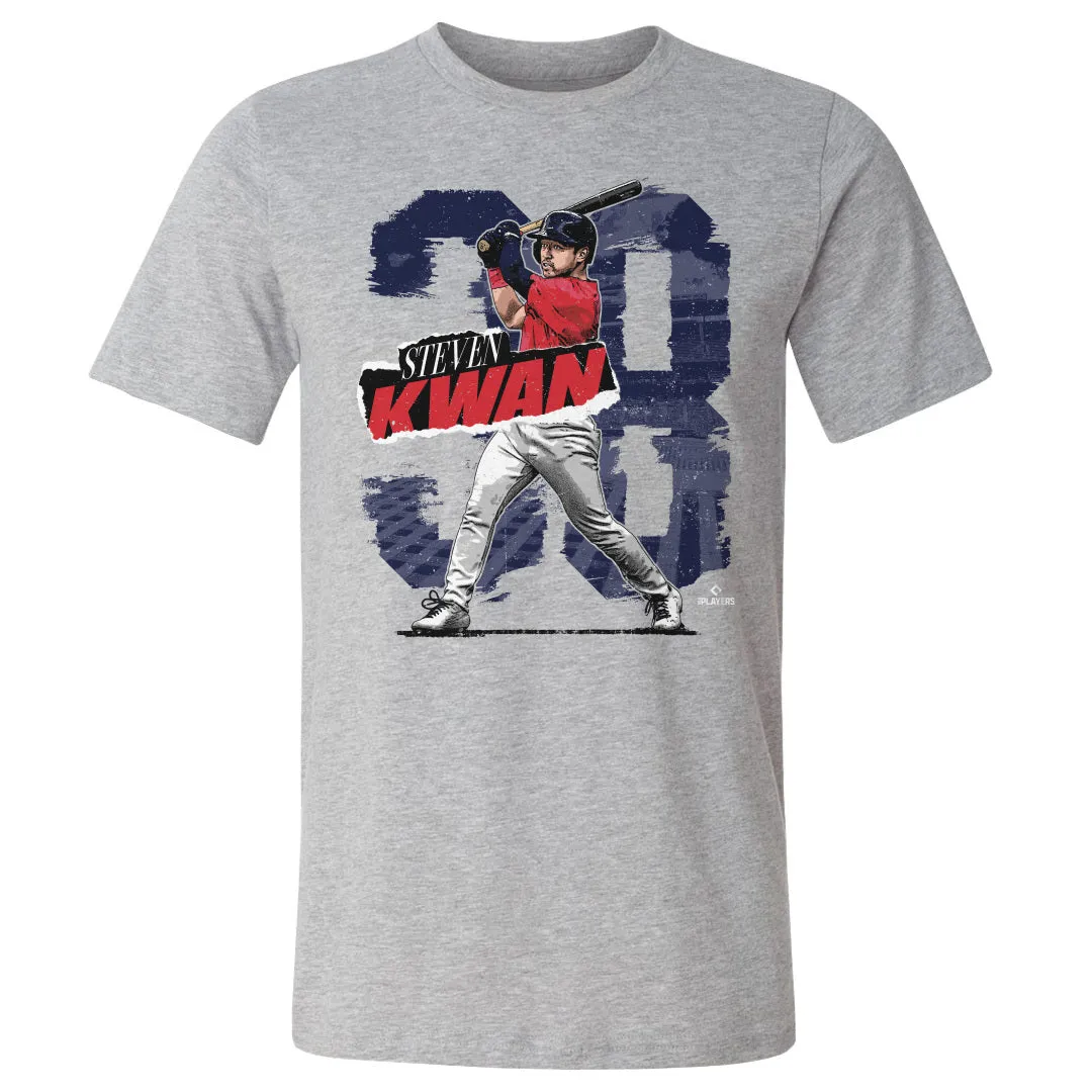 Steven Kwan Cleveland Rough WHT sold by 500 Level product image thumbnail 2