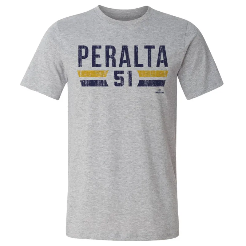 Freddy Peralta Milwaukee Font sold by 500 Level