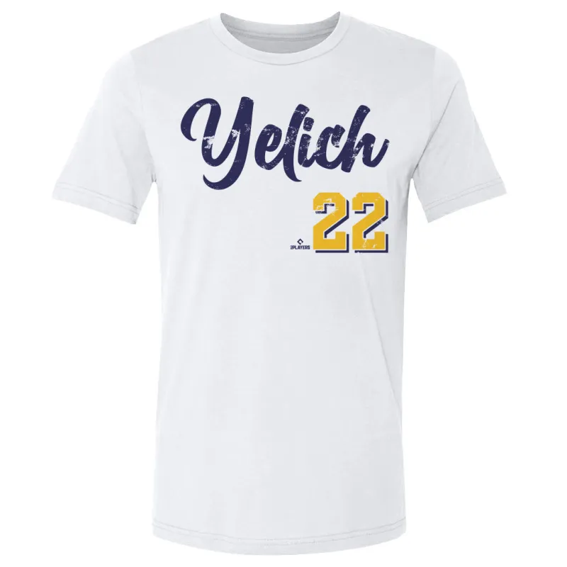 Christian Yelich Milwaukee Script sold by 500 Level