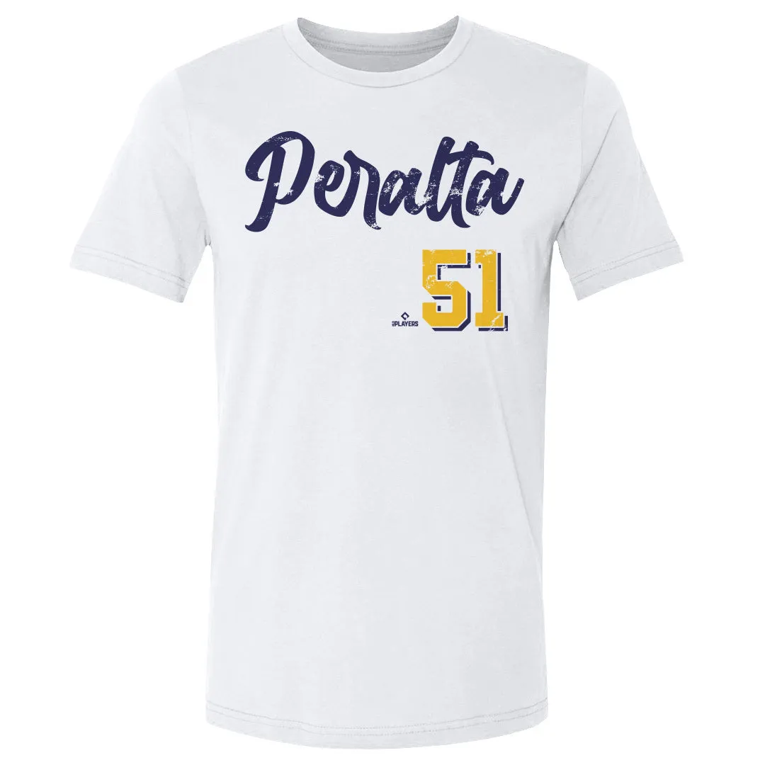 Freddy Peralta Milwaukee Script sold by 500 Level product image thumbnail 2