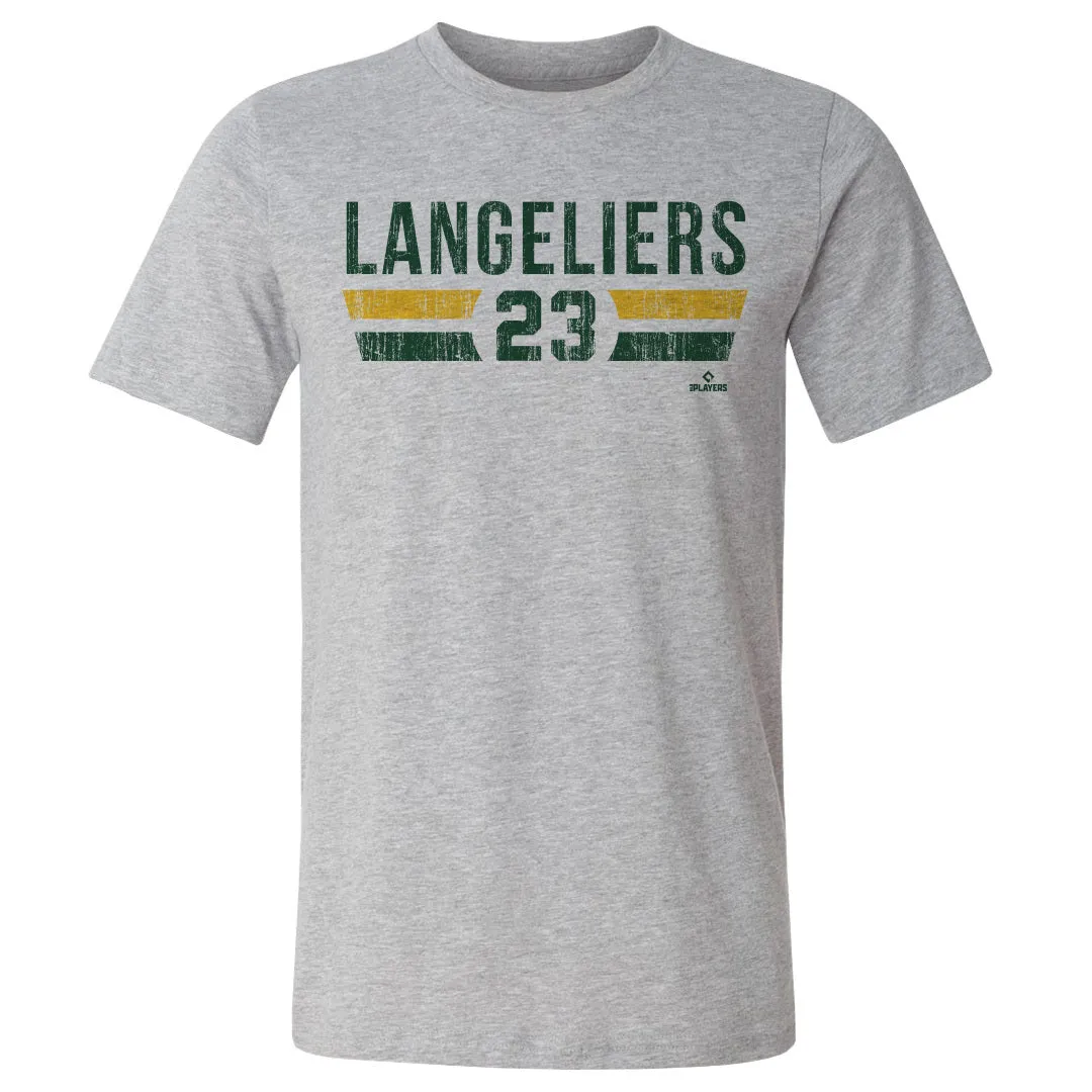 Shea Langeliers Oakland Font sold by 500 Level