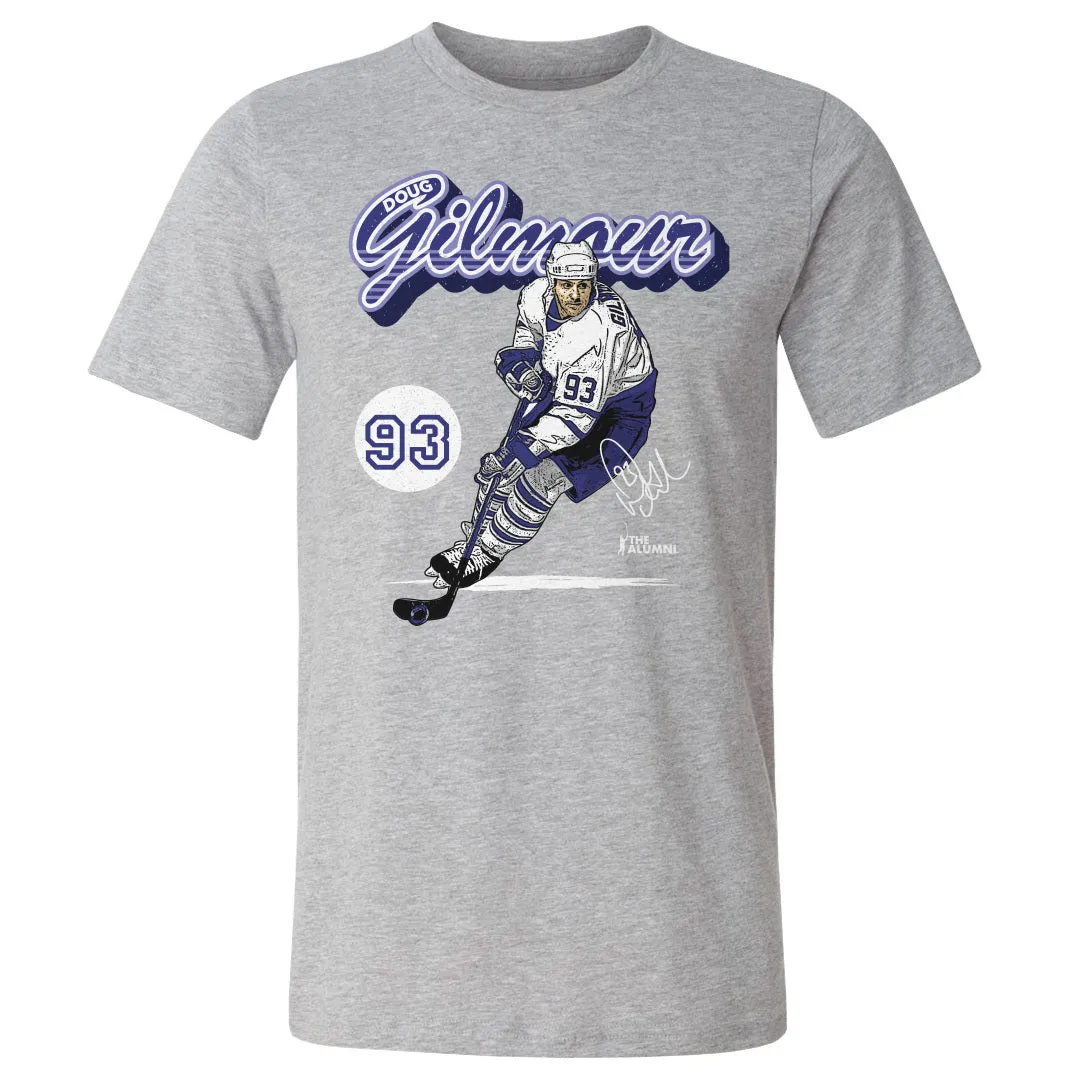 Doug Gilmour Toronto Retro Script WHT sold by 500 Level product image thumbnail 2